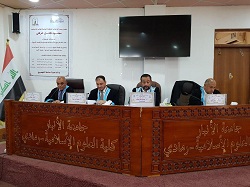 مناقشة الطالب محمود تركي
